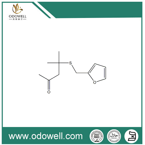 4 - ((2 Furylmethyl) thio) -4-methylpentan-2-หนึ่ง